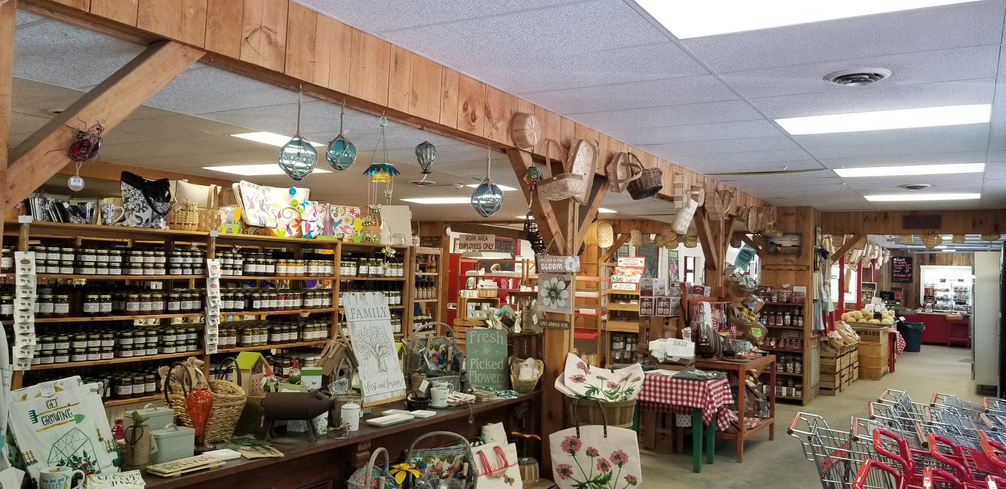 Interior of Farmer's Markets